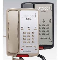 Cetis Inc 80301 | Scitec Aegis-3-08 Ash, Single-Line Corded, Non-Speakerphone