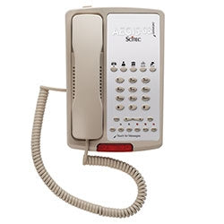 Cetis Inc 89052 | Scitec Aegis-T5-08 Black, Two-Line, Corded Speakerphone and 5 Memory Keys