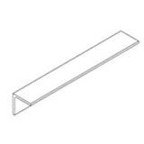 Chatsworth 11420-101 | Wall Angle; 2"W x 2"H x 12"L; Gray