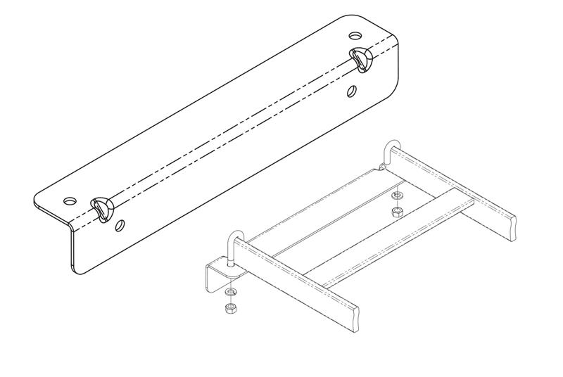 Chatsworth 11421-E09 | Wall Angle Support Kit Cable Runway