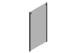 Chatsworth 33002-701 | Full Height Cabinet Blanking Panel for BTS Kit