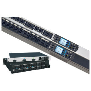 Chatsworth EA-6274-C | Switched Pro eConnect PDU Black, 1U, C20 to L5-20 Input; (12) 5-20 Outlets; 1.9kW