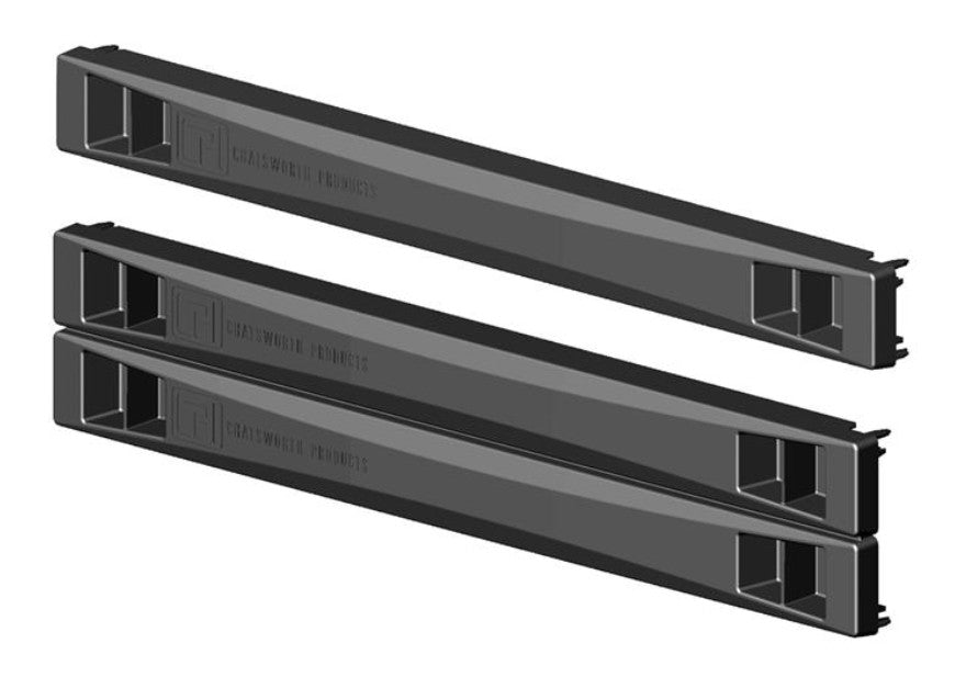 Chatsworth Products 34382-000 | Snap-in Filler Panel 2U x 19 in W