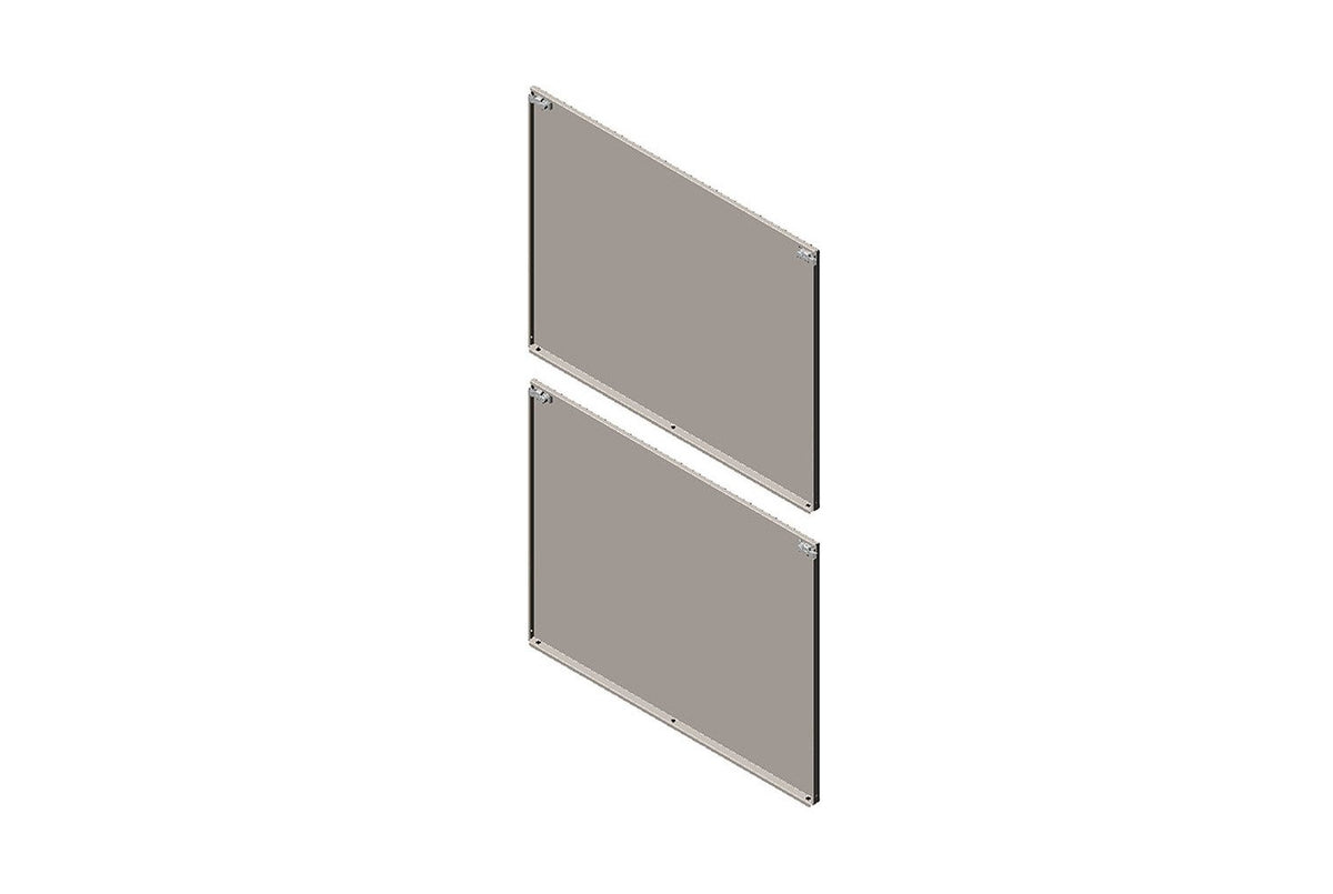 Chatsworth Products 39763-759 | Side Panel for ZetaFrame Cabinet for 45U x 39.4"D (1000 mm) Cabinet Solid, Black