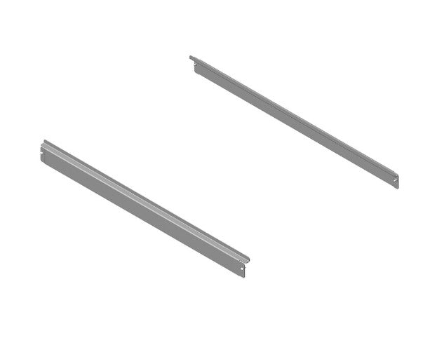 Chatsworth Products 39997-E12 | Floor Seal Kit For ZetaFrame Cabinet; For 43.3"D (1100 mm) Cabinet; For Right and Left Sides; Glacier White