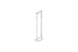 Chatsworth Products 46753-715 | Universal Rack; 19"EIA Two Post Rack; Two Top Angles; Flush Bolted; 8'H (2.4 m); 51U; Black