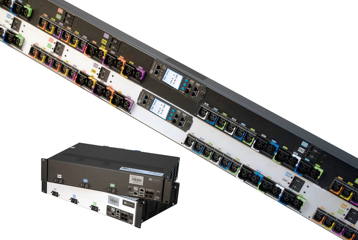 Chatsworth Products EA-4295-C | Monitored Pro eConnect PDU; Redundancy Pack; 1U; L15-30 Input; Locking (8) C13 + (4) C19 Outlets