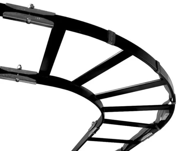 Chatsworth Products Inc 10822-731 | Cable Runway E-Bend; 30"W, Black