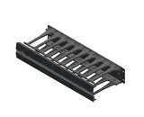 Chatsworth Products Inc 33548-702 | Evolution Single-Sided Horizontal Cable Manager, 19" W x 8.2" H
