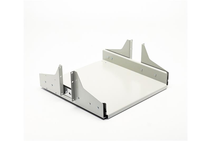 Chatsworth 11415-723 | Sliding Equipment Shelf; 23"wx 7"h X 18"d; Black; Doublesided; Non-vented