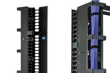 Chatsworth 30162-E03 | CCS Combination Cabling Section, 7' H (2.1 M) X 6 W (150 MM) X 12.24 D (311 MM), 3 D (80 MM) Racks, Glacier White