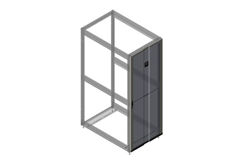 Chatsworth 39780-732 | Single Perforated Metal Frontdoor For Zetaframe Cabinetfor 52u X 31.5"w
