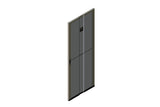 Chatsworth 39780-732 | Single Perforated Metal Frontdoor For Zetaframe Cabinetfor 52u X 31.5"w
