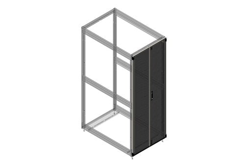 Chatsworth 39861-732 | Double Perforated Metal Reardoor For Zetaframe Cabinetfor 52u X 31.5"w