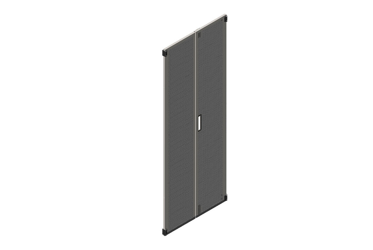 Chatsworth 39861-732 | Double Perforated Metal Reardoor For Zetaframe Cabinetfor 52u X 31.5"w