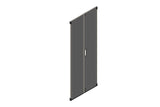 Chatsworth 39861-732 | Double Perforated Metal Reardoor For Zetaframe Cabinetfor 52u X 31.5"w