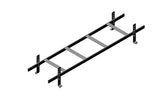 Chatsworth 60508-E06 | Cable Pathway Elevation Kit Zeta Frame Cabinet, Two Tier, 4 1 Pair, Glacier White