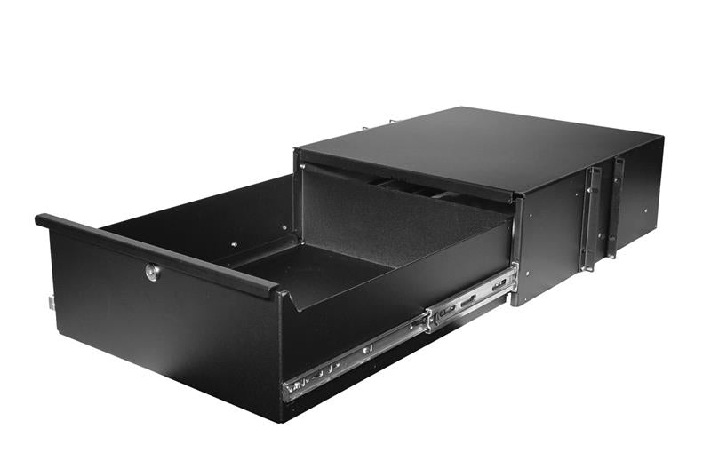 Chatsworth 13084-119 | Lockable Storage Drawer, 4U x 19"W x 20"D (510 mm), Gray