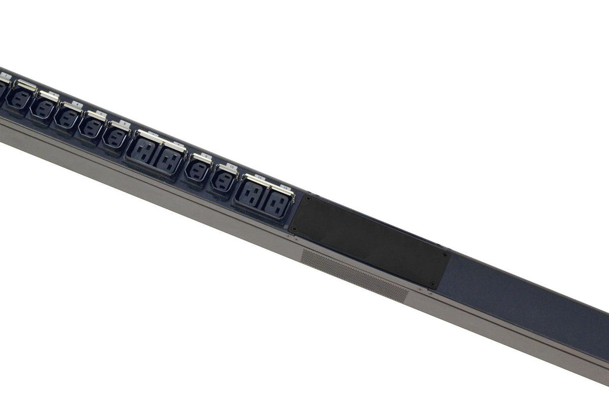 Chatsworth E0-1016-C | Basic eConnect PDU, Black, Vertical, For 42U & Higher Cabinets, 8.6kW, 149°F (65°C)