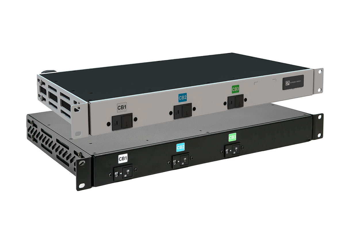 Chatsworth E0-1250-CE | Basic eConnect PDU, Redundancy Pack, 1 Black/1 Glacier White, Horizontal 1U, C20 to IEC 16A 1P+N+E Input