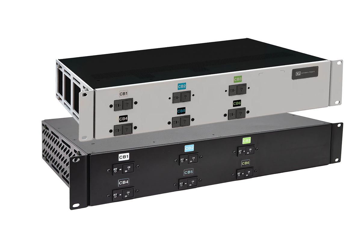 Chatsworth E0-1441-CE | Basic eConnect PDU, Redundancy Pack, 1 Black/1 Glacier White, Horizontal 2U, L15-30 Input, Locking (24) C13 Outlets