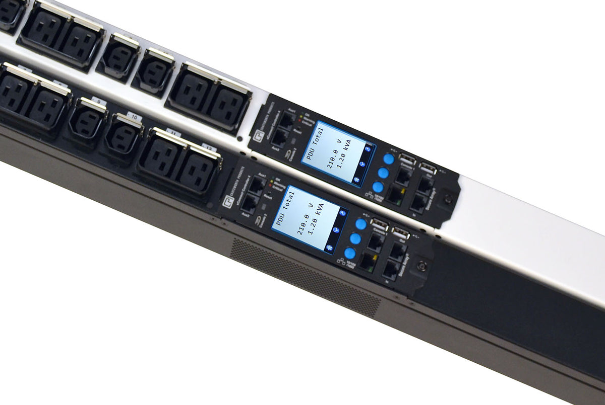 Chatsworth EA-3015-CE | Monitored eConnect PDU Redundancy Pack, 1 Black/1 Glacier White, Vertical