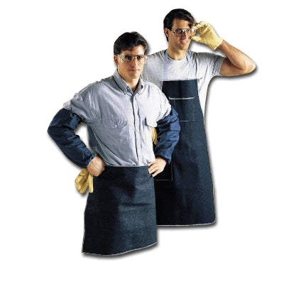 Chicago Protective Apparel W24BD | Protective Apparel Denim Waist Apron, 20"W X 24"L