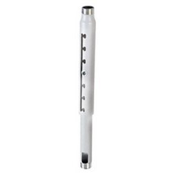 Chief Manufacturing CMS0608W | Projector Mount Extension Column, Adjustable, 2.3 Inch Width x 2.3 Inch Depth x 96 Inch Height, Aluminum, White
