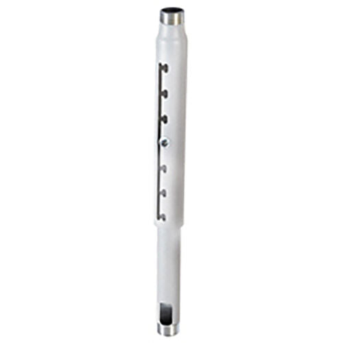 Chief Manufacturing CMS0810W | Projector Mount Extension Column, Adjustable, 2.3 Inch Width x 2.3 Inch Depth x 120 Inch Height, Aluminum, White