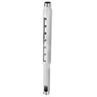 Chief Manufacturing CMS0911W | Adjustable Pipe 108 Inch to 132 Inch , Speed-Connect Adjustable Extension Column