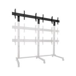 Chief Manufacturing FCA3X1U | Video Wall Cart Add-On Row, Universal, Landscape, Black