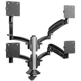 Chief Manufacturing K1C420B | Kontour Mounting Arm for Monitor, TV, All-in-One Computer, Black