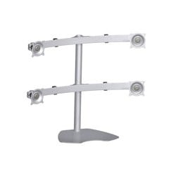 Chief Manufacturing KTP445S | Monitor Mount, Widescreen Quad Monitor Table Stand, Universal