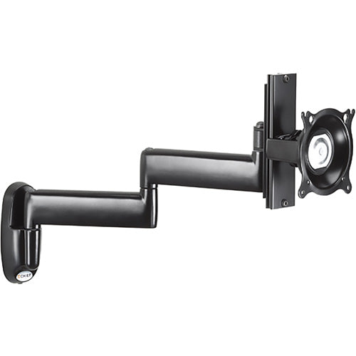 Chief Manufacturing KWD130B | Monitor Mount, Dual Arm, Wall Mount, Universal, Landscape/Portrait, +/-15 Degree Tilt
