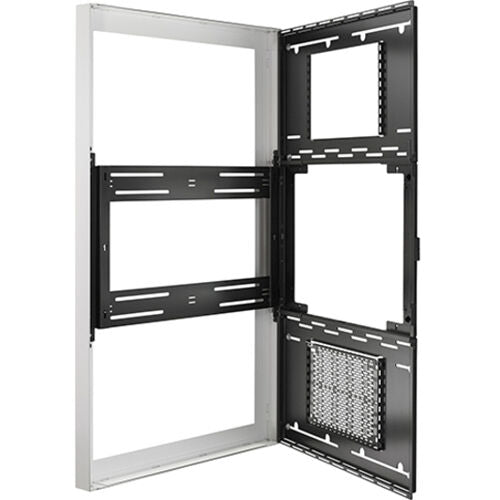 Chief Manufacturing LW70UBP | Impact On-Wall Kiosk - Portrait 70 Inch Black