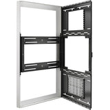 Chief Manufacturing LW70UBP | Impact On-Wall Kiosk - Portrait 70 Inch Black