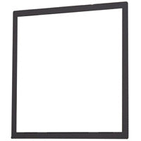 Chief Manufacturing PAC526F-KIT | TV Mount Storage Box Flange Kit, Drywall/Stud Mount, Black