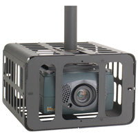 Chief Manufacturing PG2A | Small Projector Security Cage, 16.1 Inch Width x 10.2 Inch Height x 16.4 Inch Depth, Black