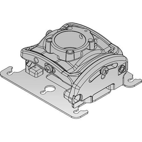 Chief Manufacturing RPA163 | Projector Mount, Ceiling, Custom, A-Keyed Locking, 4 Degree Roll/25 Degree Pitch/360 Degree Yaw