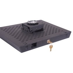 Chief Manufacturing RPAB1 | Projector Security Mount, Ceiling, Custom, Black