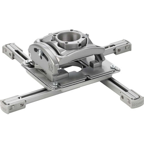 Chief Manufacturing RPMAUS | Projector Mount, Ceiling, Universal, A-Keyed Locking, 3 Degree Roll/20 Degree Pitch/360 Degree Yaw Adjustment