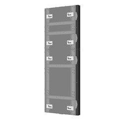 Chief Manufacturing TILSC3HPT | 3 High LED Side Covers for LG LAS Fine-Pitch and Layard TVF Series