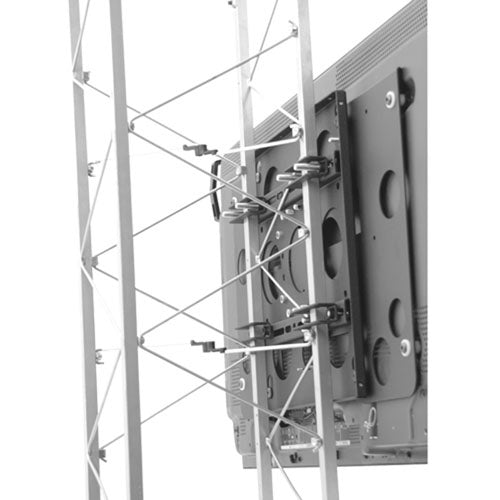 Chief Manufacturing TPS2000B | TV Mount, Large Fixed Truss/Pole Static Mount, Custom, Landscape/Portrait, 42 to 71 Inch Screen