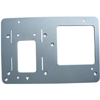 Chief Manufacturing WBAUF1 | Whiteboard Mount Retrofit Adapter Plate, Silver, For 420/430/425W/435W Epson