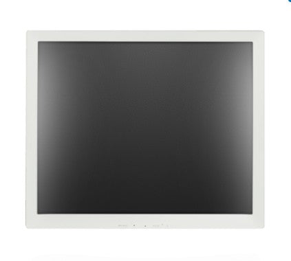 Clinton Electronics CE-VT768-24-W | LCD Monitor, 17", 1280 x 1024, 4:3, 24 VDC, 20W, 14.88" x 1.91" x 12.5", Plastic Bezel, White, Pigtail Connector