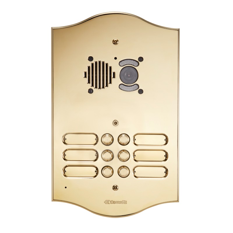 Comelit 3201/RI | VIP Roma Audio/Video Entrance Panel 2 Push Button For 4682x Series Camera