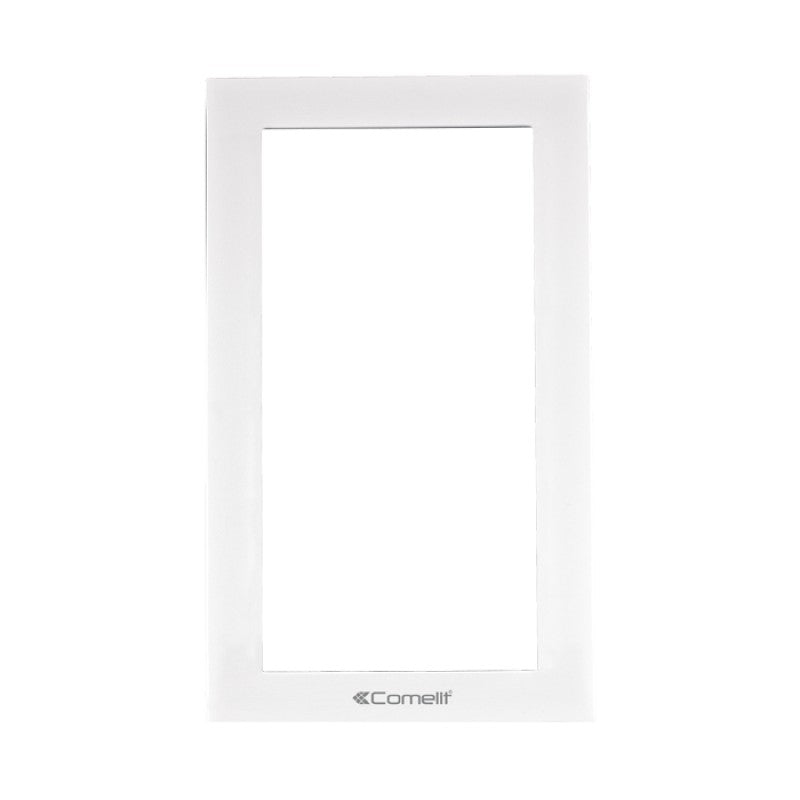 Comelit 3311/2W | iKall 2 Module Holder Frame Complete With Cornice White Color