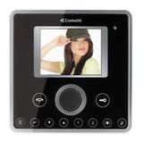Comelit 6202BBM | Monitor (Black) With 3.5" LCD Screen + Induction Loop (VIP) Planux Series