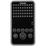 Comelit 6203B | Video Door Entry System Easycom VIP Unit, Hands Free Intercom, Electronic Calling, 90 MM Width x 28 MM Depth x 160 MM Height, Black