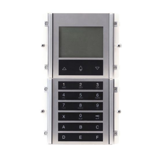 Comelit 3360BM | iKall Digital Directory (Metal) Max: 1500 Names, 1000 Access Codes, Scroll Update For Name Directory: Compatible With 1621, 1622, 1682, 4680C, 4681, 4682x